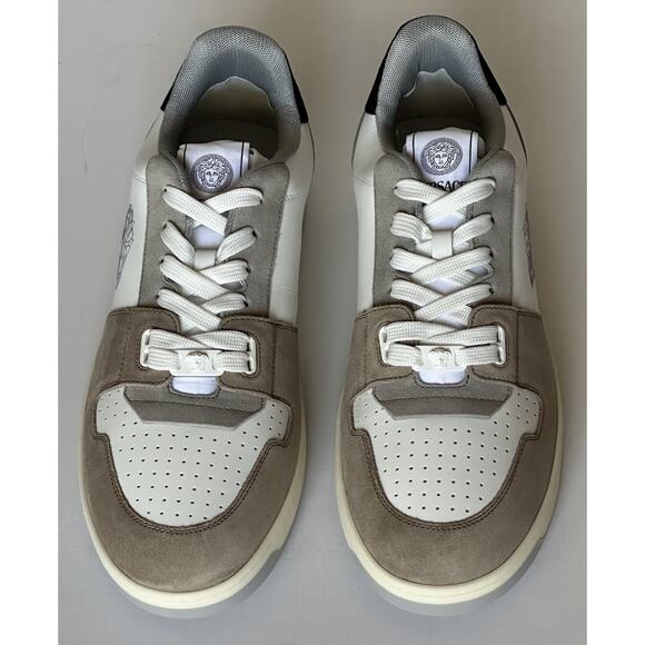 Versace Medusa Men’s Suede Leather Multicolor Sneakers 6 US (39) 1013377 IT NIB - Picture 6 of 11